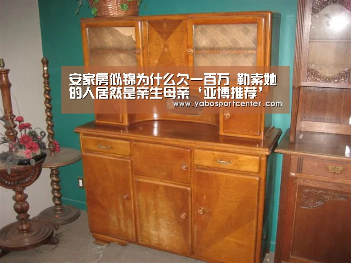 安家房似锦为什么欠一百万 勒索她的人居然是亲生母亲‘亚博推荐’(图3) 亚博首页